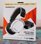 SteelSeries Arctis Pro Wireless Gaming Headset - Lossless High Fidelity Wireless + Bluetooth for PS4 and PC