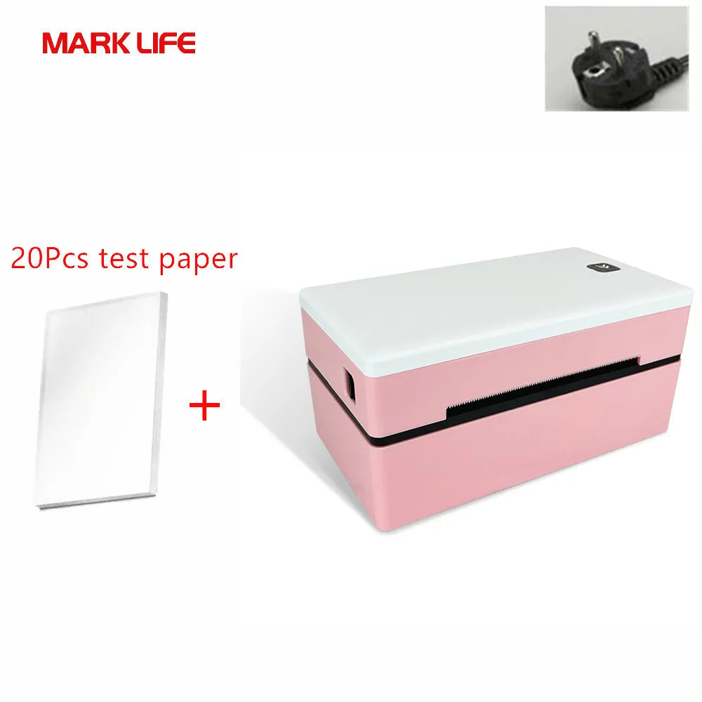 Marklife D200 Thermal Label Printer 100*100 /150 Bluetooth/USB Shipping Express Barcode Printer For Mac OS/Windows/Android