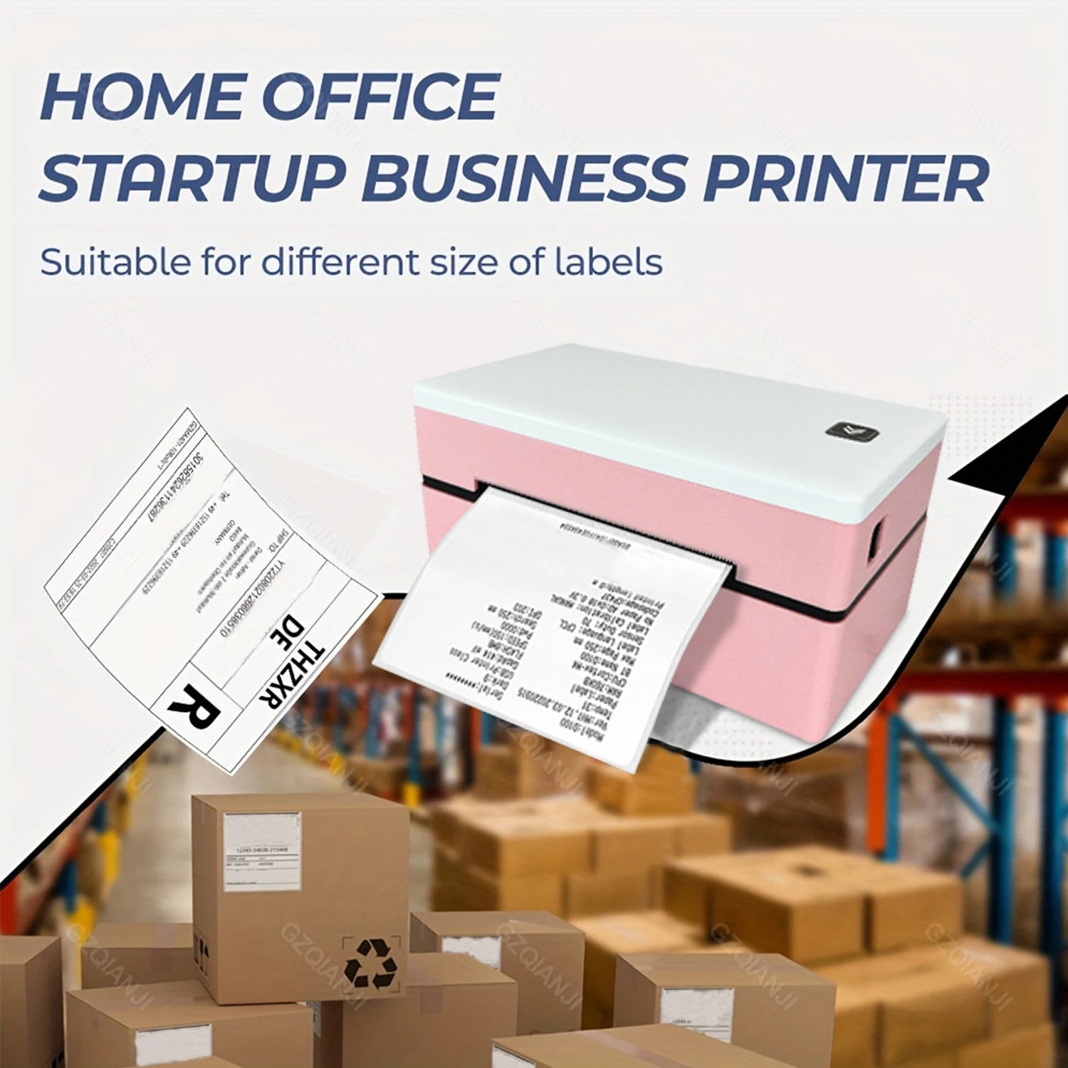 Marklife D200 Thermal Label Printer 100*100 /150 Bluetooth/USB Shipping Express Barcode Printer For Mac OS/Windows/Android