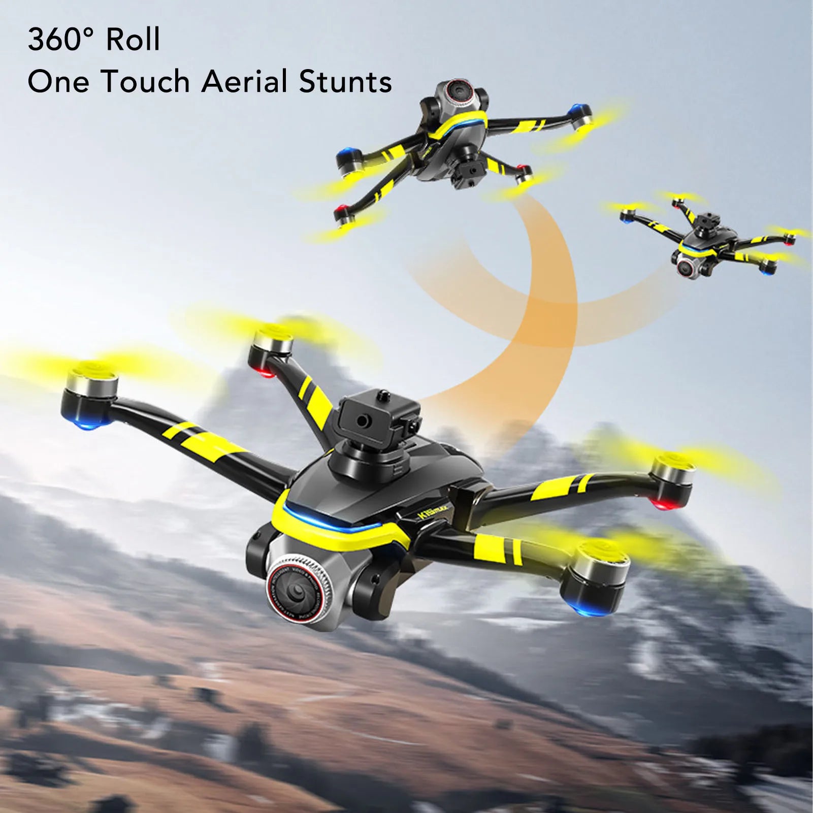 Drone with Camera Smart Obstacle Avoidance Brushless High Definition Remote Control Quadcopter for Aerial Photography