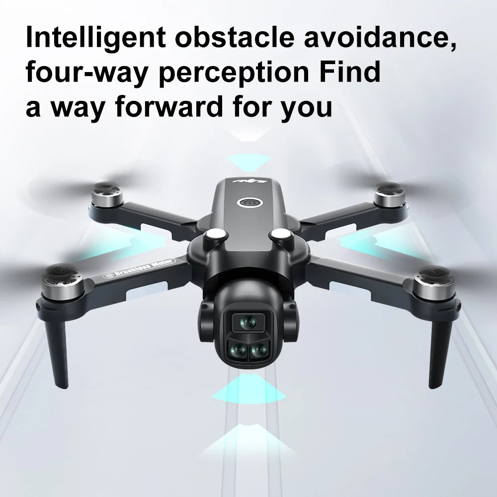 Drone 4K Profissional HD Dual-Camera Obstacle Avoidance 5G Wifi With Screen Remote Control Quadcopter Optical Flow Drone