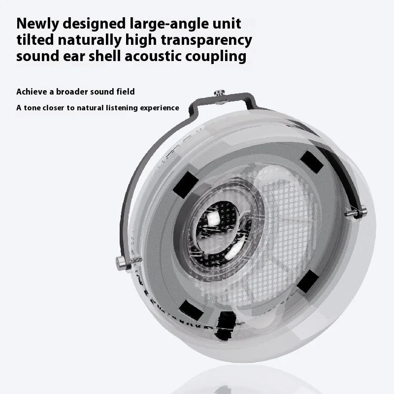 HORIZON Wired HiFi Headphone 50mm Dynamic Easy to Drive Low Distortion Lightweight Ergonomics Open Monitor Music Headset Custom