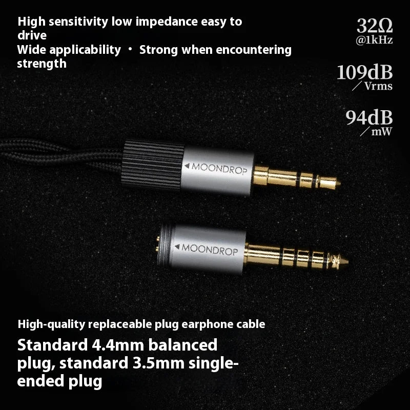 HORIZON Wired HiFi Headphone 50mm Dynamic Easy to Drive Low Distortion Lightweight Ergonomics Open Monitor Music Headset Custom