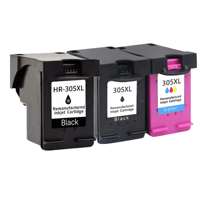 305XL Ink Cartridge Compatible for HP 305 XL DeskJet 2710 2730 2720 4110 4120 4130 4134 2320 Envy 6020 6022 6030 6032 Printer