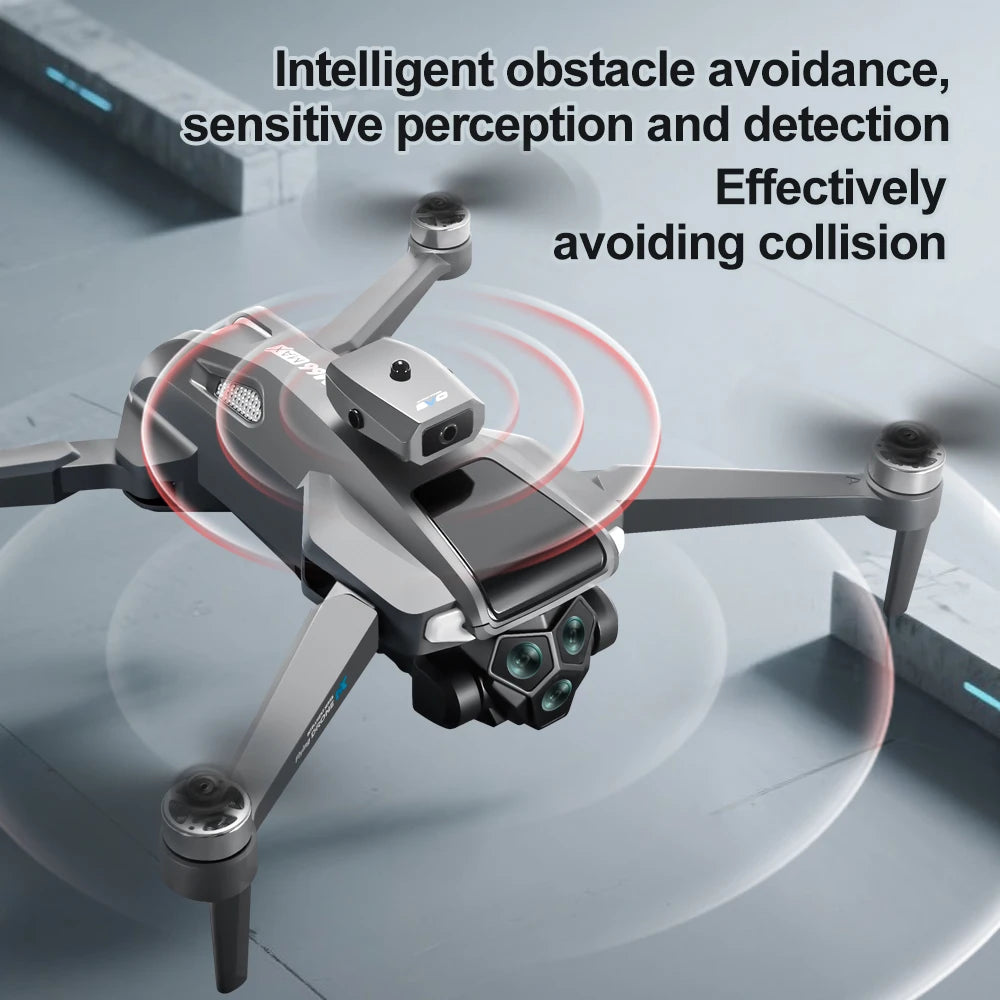 2025 New Drone, Large Screen Remote Control, Hd Camera, Brushless Motor, Full of Power, Brilliant Lights, the Best Gift!