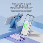 10000mAh Original Powerbank With Cable Magnetic Power Bank Wireless Fast Charger For iPhone Backup Battery For Magsafe with Gift