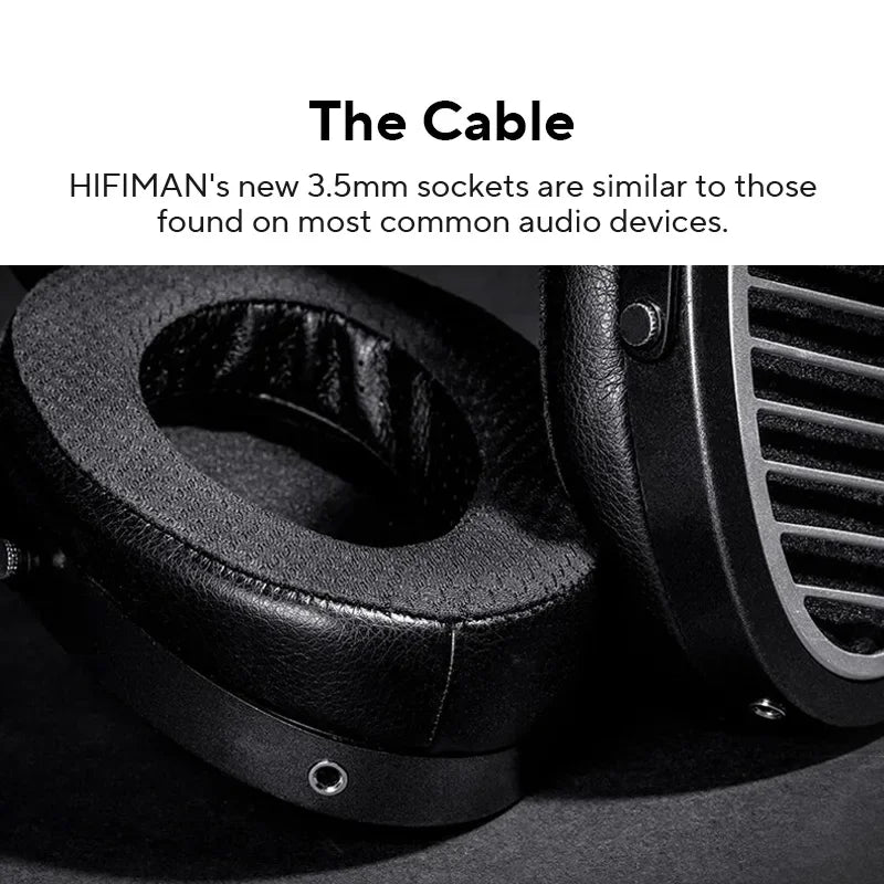 HIFIMAN Edition XS Headphones Stealth Magnets Full-Size Over-Ear Open-Back Planar Magnetic Hi-Fi Adjustable Headband