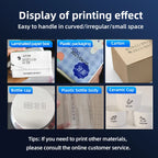 Mini Portable Label Printer Production Date Batch Number Shelf Life Inkjet Printing QR Code Pattern Coder Solvent Fast Drying