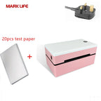 Marklife D200 Thermal Label Printer 100*100 /150 Bluetooth/USB Shipping Express Barcode Printer For Mac OS/Windows/Android