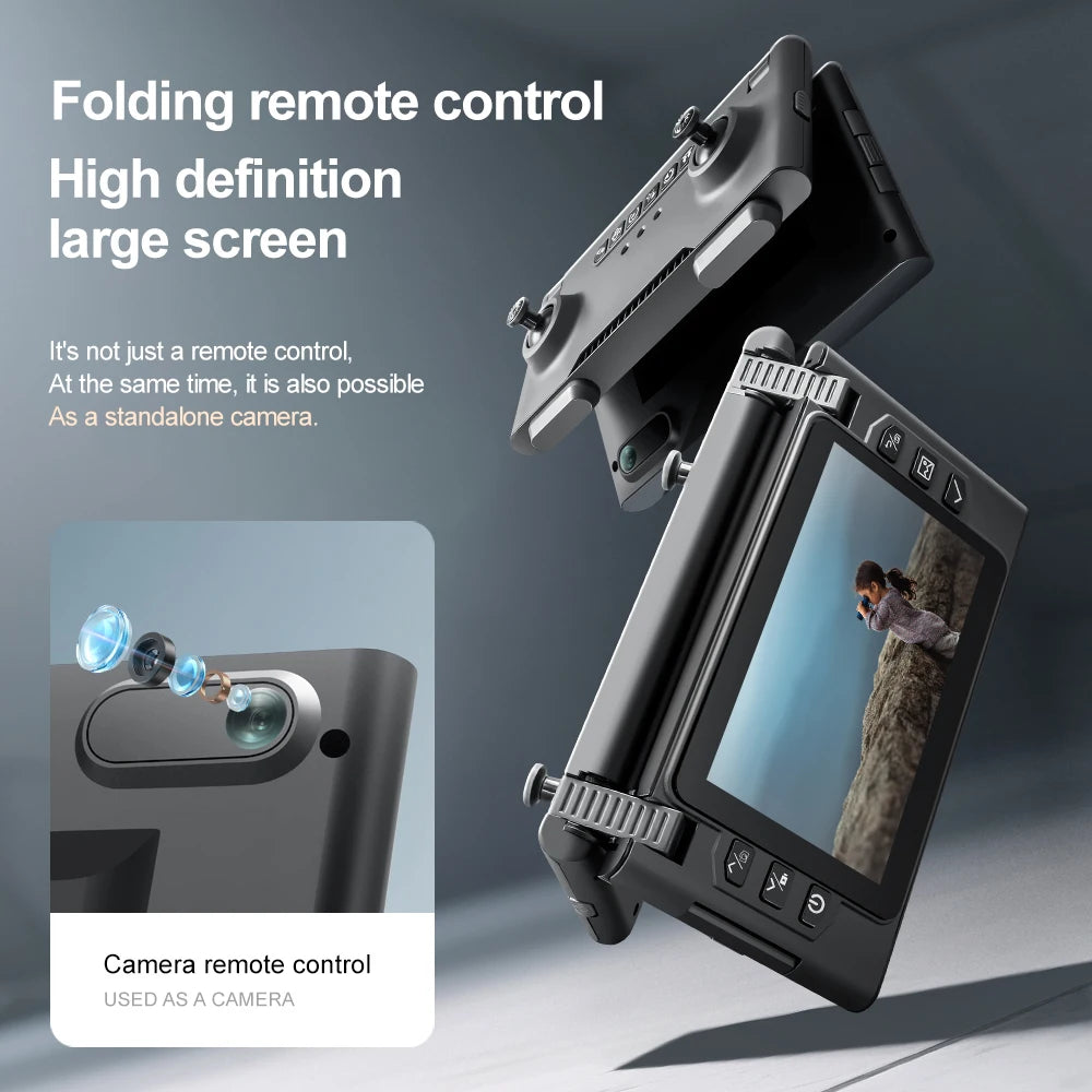 2025 New Drone, Large Screen Remote Control, Hd Camera, Brushless Motor, Full of Power, Brilliant Lights, the Best Gift!