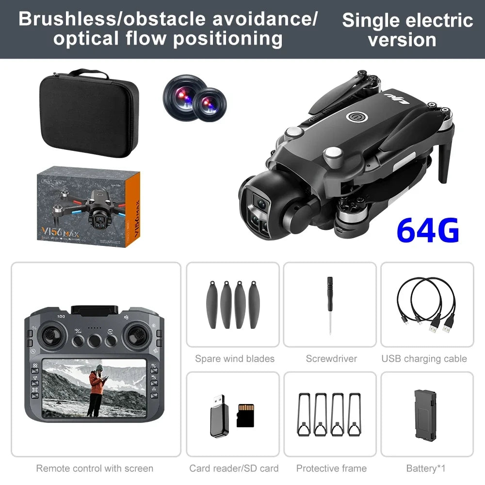 Drone 2.4G 5G Professional 8K HD Aerial Photography Remote Control Aircraft HD  Camera Quadcopter