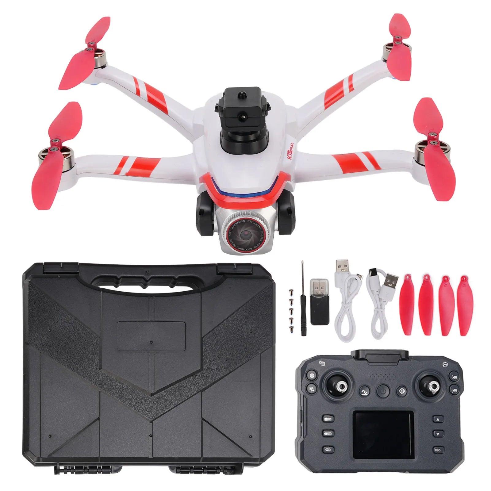 Drone with Camera Smart Obstacle Avoidance Brushless High Definition Remote Control Quadcopter for Aerial Photography