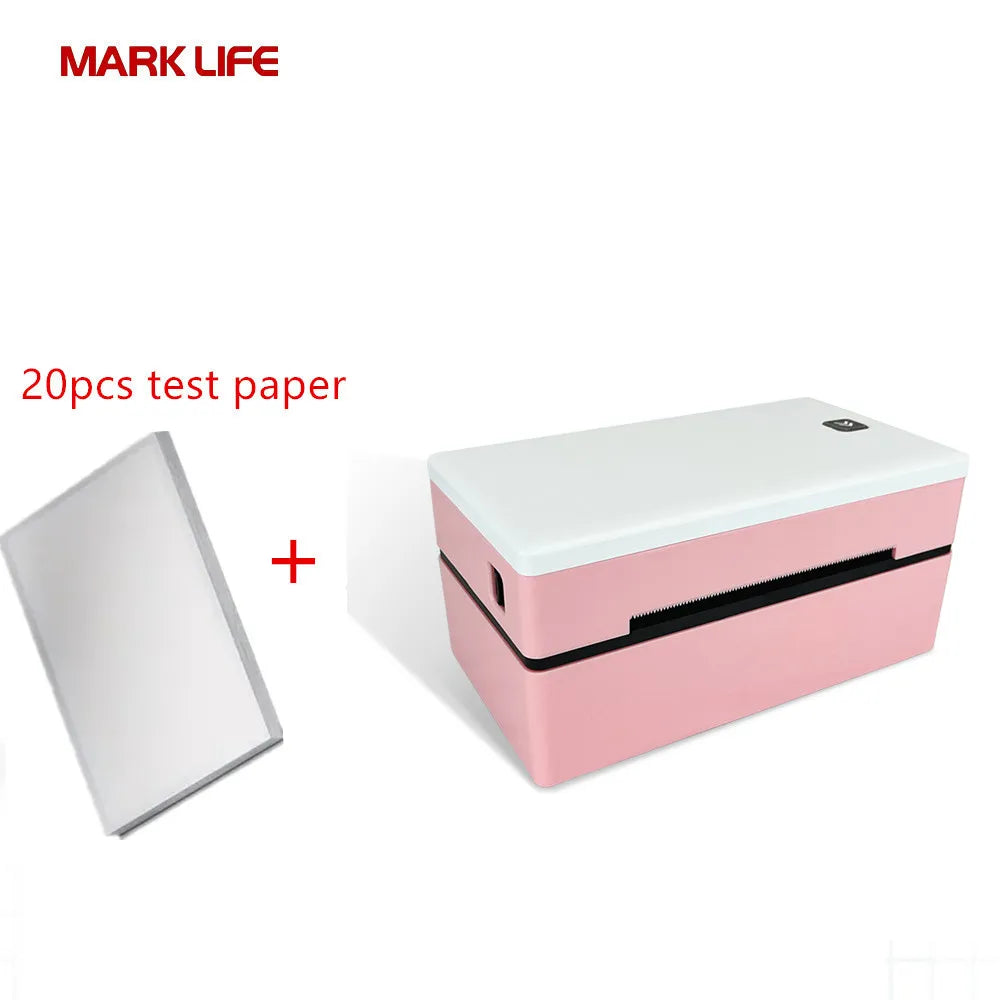 Marklife D200 Thermal Label Printer 100*100 /150 Bluetooth/USB Shipping Express Barcode Printer For Mac OS/Windows/Android